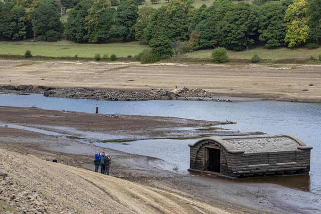 Yorkshire Water has issued an update on the hosepipe ban, as water levels at Ladybower Reservoir and its other reservoirs remain low. Picture: Tony Johnson