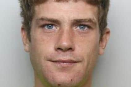 Todd Major was jailed at Sheffield Crown Court for attacking a homeless man