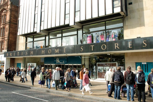 British Home Stores (BHS) closed in 2016