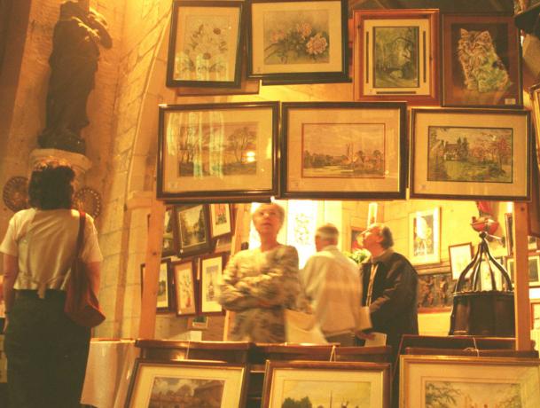 Saint Wilfreds Church held their 11th annual art show in August of 1998.