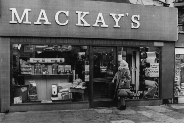 A view of Mackays DIY shop in Frederick Street. Did you like to visit this shop?