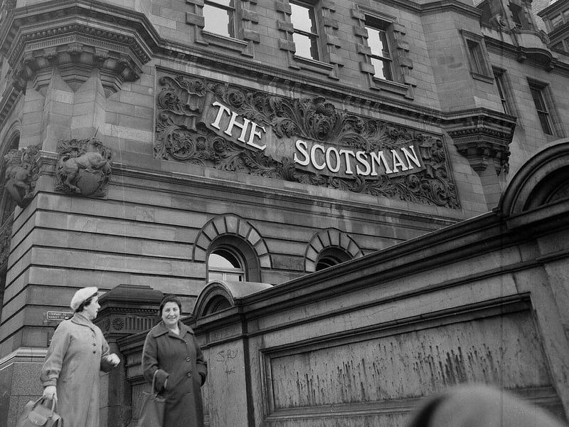 The Scotsman was headquartered at its imposing offices on North Bridge for almost a century and the Evening News for nearly 40 years before the papers moved to a new base in Holyrood Road in 2021 and the old building was converted into a hotel, which adopted 'The Scotsman' name.