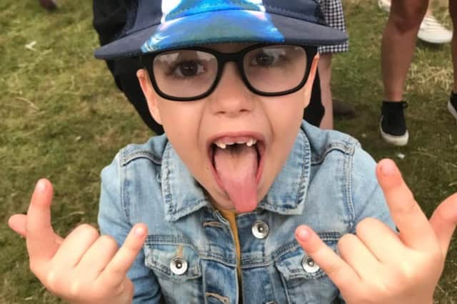 Seven-year-old Milo Staniland, from Sheffield, is taking on the Chatsworth Walk in aid of The Children's Hospital Charity