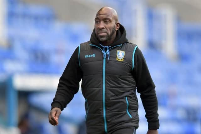 Darren Moore watched on as Sheffield Wednesday lost 3-2 to Burton Albion in the Papa Johns Trophy.