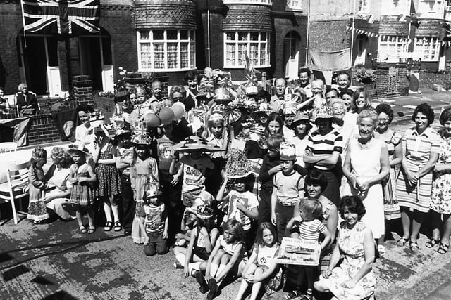 Mavis Thornton of Gofton Avenue, Cosham, sent in this picture of a Silver Jubilee street party in her street in 1977. She said: We had a fancy hat competition for the children with a Jubilee theme followed by games and a disco.