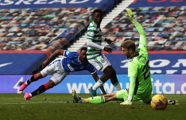 Rangers and Celtic at Ibrox Stadium. (Photo by Ian MacNicol/Getty Images)