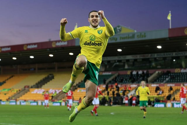 Once again, Buendia has been a star turn for Norwich City this season, and with Arsenal struggling to hit their best form they could be on the lookout for a new creative spark. A move to north London is currently priced at 2/1. (Photo by Stephen Pond/Getty Images)