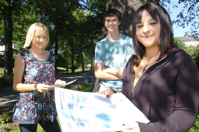 Jodie Brough, Philip Poskitt and Emma Ali-Munshi in 2007