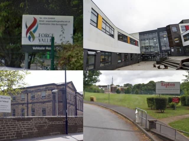 The Department for Education has graded Sheffield's sixth form and colleges on their A Level results as where their' student progressed to after school.