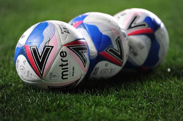 EFL match balls. (Photo by Alex Burstow/Getty Images)