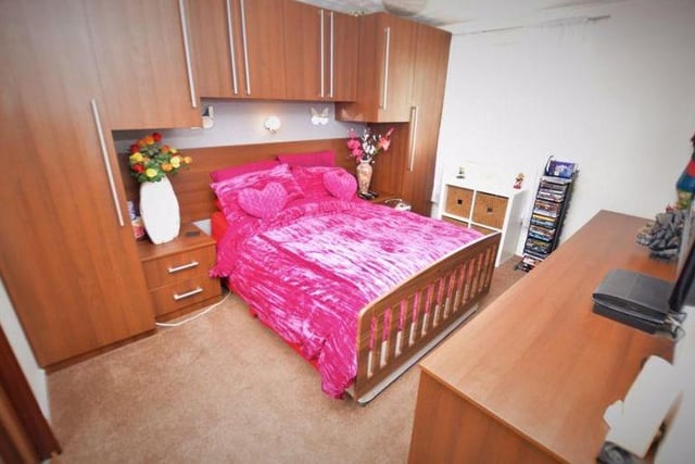 Two of the three bedrooms come with built in storage space, with the third single bedroom currently being utilised as a dressing room, but can be made into a bedroom for a large family