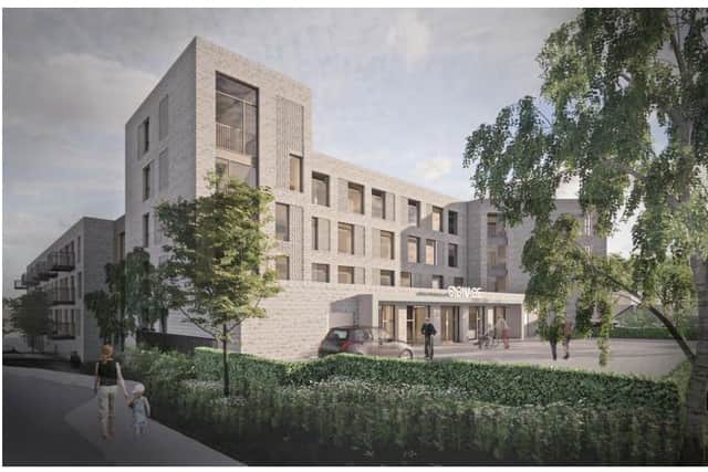 How the new Birley older person's complex could look (image Peak Architects)