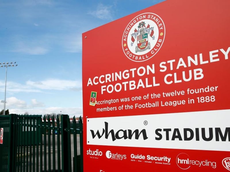 Average attendance at The Wham Stadium - 2,676