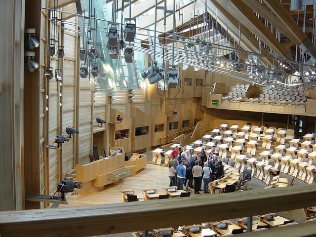 On September 11, 1997, Scotland voted overwhelmingly in favour of devolution and for the creation of a Scottish Parliament. That dream became a reality in 2004 when the new parliament at Holyrood was completed. The unique-looking building has divided opinion ever since.