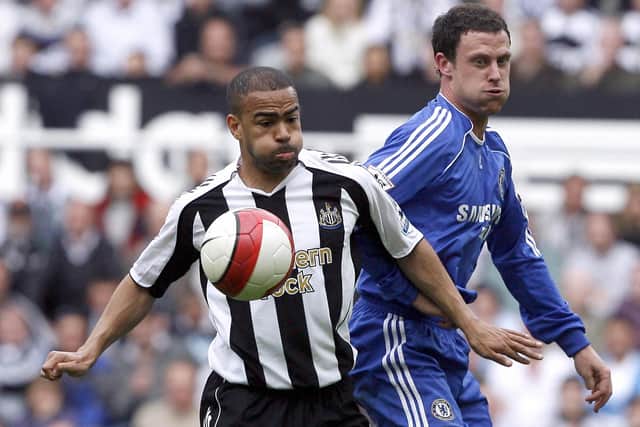 Former Newcastle United and England star Kieron Dyer. (Photo credit should read ANDREW YATES/AFP via Getty Images)