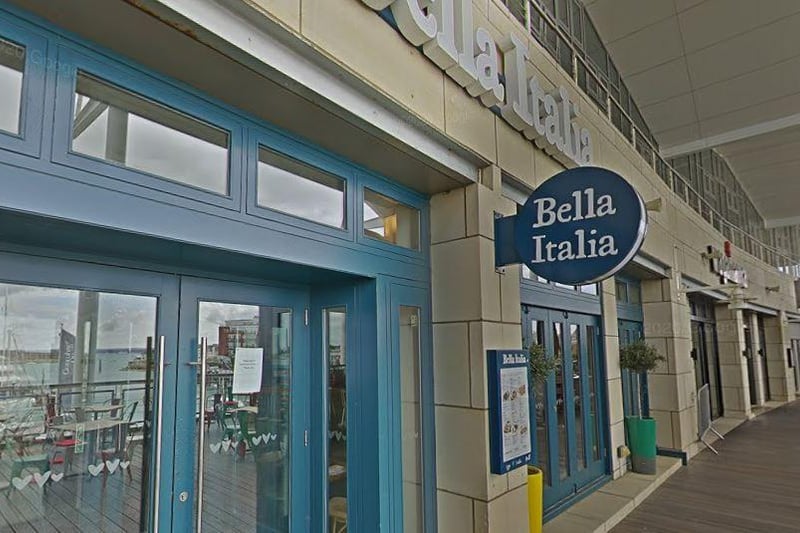 The Bella Italia in Gunwharf Quays was inspected by the Food Standards Agency on May 21, 2021 and was given a 5 rating.