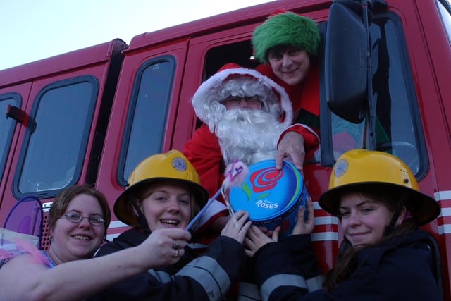 Santa, elves, a fairy and firefighters but who can tell us more about this festive South Tyneside scene from 18 years ago?