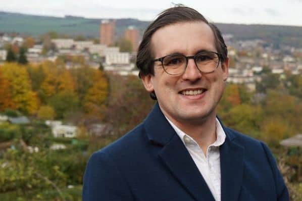 Lewis Dagnall, Labour Party candidate for Stannington ward by-election at Sheffield City Council. Picture: Sheffield Labour