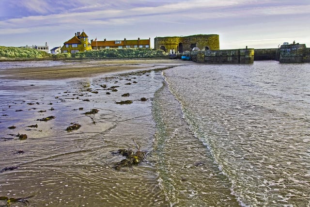 Beadnell beach by Andrew Mackie.