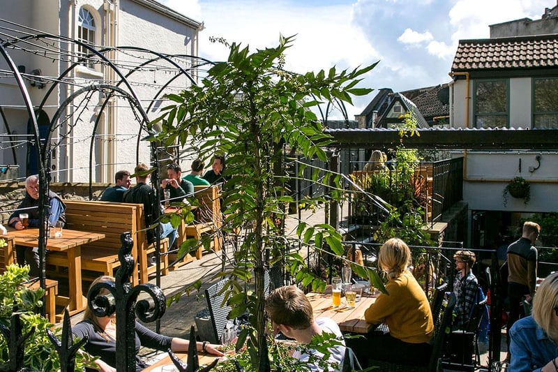 This stunning pub has a secret garden, which is the ideal place to bask in the sun on a hot day. Enjoy a view across the city from the three-tiered patio, while you munch on BBQ food alfresco. themallpubbristol.co.uk
