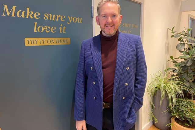 Meadowhall’s new ‘Style Suite’ features experienced personal stylist Peter Kane, who has worked in the industry for more than 15 years.