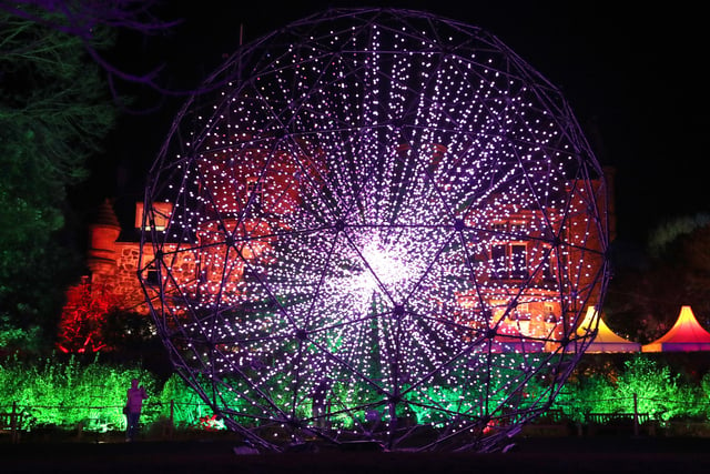 The light trail, which is open to the public until January 3, will take visitors on a moonlit journey through an enchanted ice forest, past Penguins Rock and ending up at the Zoo's own North Pole.
