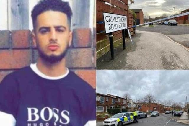 Pictured is deceased Ramey Salem, who died aged 20, after he was repeatedly shot at a flat on Grimesthorpe Road South, at Burngreave, Sheffield.