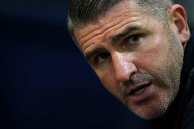 Preston North End manager Ryan Lowe's side drew with Sheffield United tonight: Nick Potts/PA Wire.