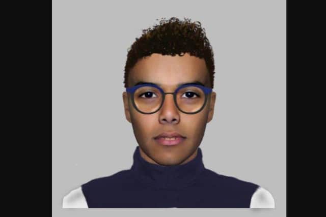 E-fit courtesy of South Yorkshire Police.