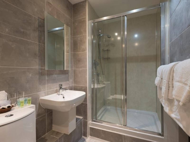 En-suite shower room.