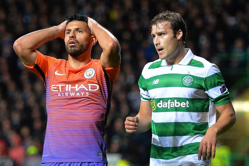 Another six-goal thriller against one of Europe's biggest sides, this time back in 2016. Celtic actually took a shock lead in this one, but once against they had to dig deep to salvage a memorable result in thrilling showdown. Moussa Dembele bagged a brace, while Raheem Sterling scored at both ends. 

(Photo by Mark Runnacles/Getty Images)