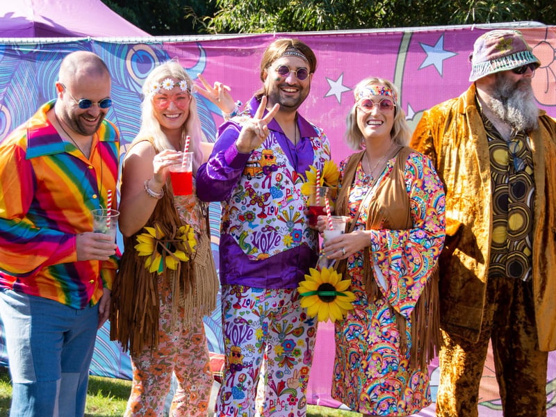 People having fun at the Isle of Wight Festival. Picture: Emma Terracciano
