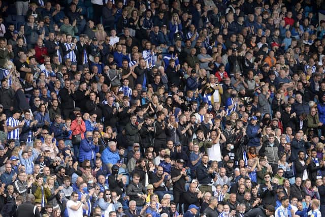 Sheffield Wednesday fans were back over the weekend.