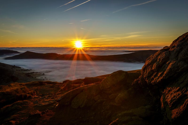 As the highest point in the Peak District, Kinder Scout boasts unforgettable views,