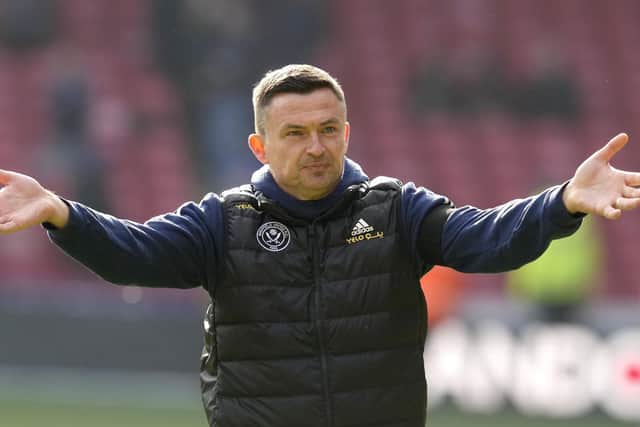 Sheffield United's Paul Heckingbottom says it is important managers remain at the "front and centre" of transfer dealings: Andrew Yates / Sportimage