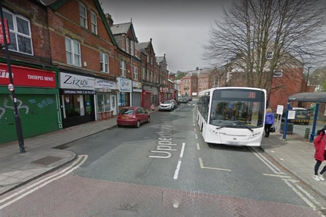 At least 10 more cases of violence and sexual offences were reported near Upperthorpe Road.