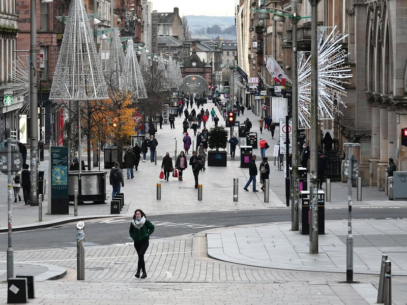 Just 35.8? Glasgow has long been known for opportunities in culture, fun, and shopping.