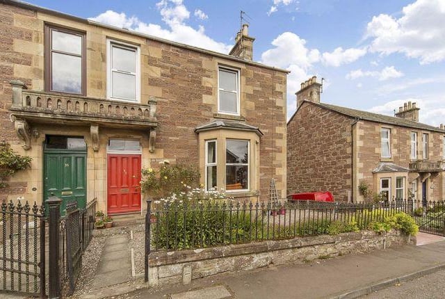 This four bed semi-detached house in Perthshire boasts three double bedrooms and a versatile single room which the advertisement states could be used as a home office. Available for offers over 239,950 GBP