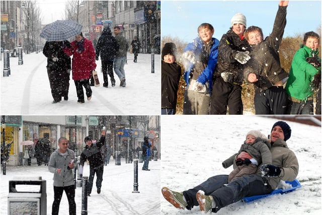 Did you spot someone you know in the snow? Tell us more by emailing chris.cordner@jpimedia.co.uk