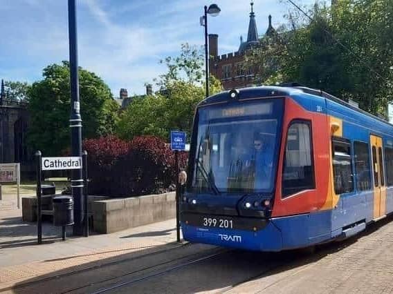 Tram services have been suspended in Sheffield city centre today (October 25)