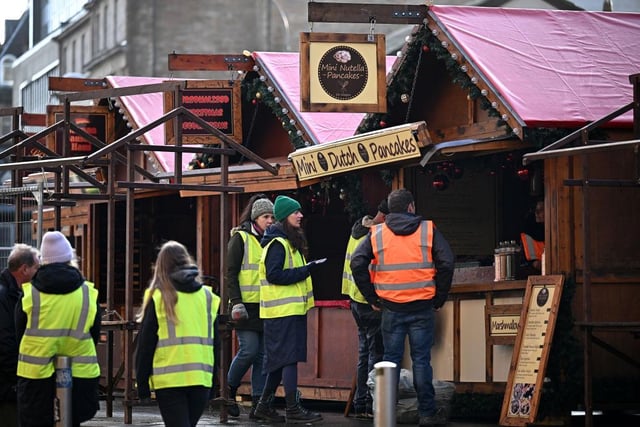 A Christmas market is set to feature as part of the film.