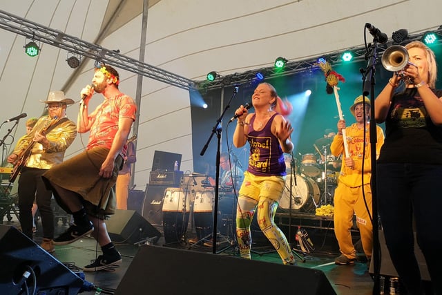 Colonel Mustard and the Dijon 5 performed at the 2018 event.
