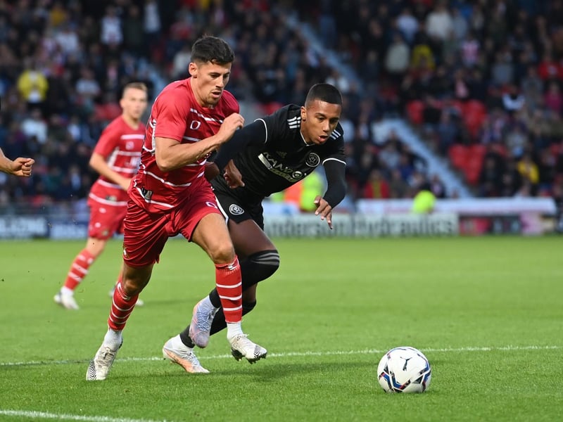 Worked hard throughout but struggled to make much of an impression on the game.