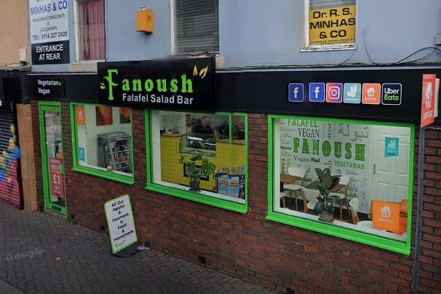 Fanoush received its 'very good' five-star food hygiene rating on March 1, 2023. Hygienic food handling: Good. Cleanliness and condition of facilities and building: Good. Management of food safety: Good.