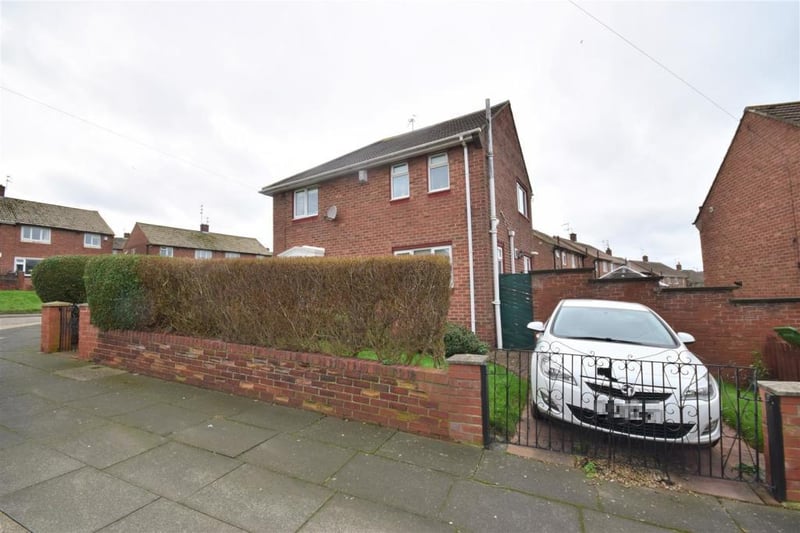 This three bedroom family home is on the market for £98,000.