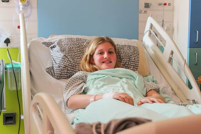 Millie, 14, from Surrey was the first young patient to have the new Stretta procedure, which will provide a better quality of life for people with gastro-oesophageal reflux disease