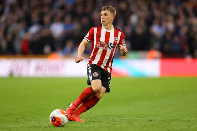 Sheffield United's Ben Osborn was struck by what Christ Wilder had to say ahead of the meeting with Aston Villa: Richard Heathcote/Getty Images