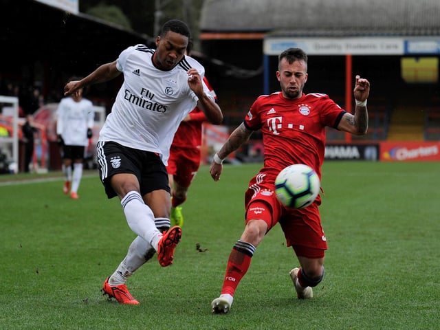 Huddersfield Town's hopes of signing Benfica midfielder Chris Willock on a permanent deal look to have taken a hit, with Cardiff and Swansea both believed to be on his tail. (Record). (Photo by Alex Burstow/Getty Images)
