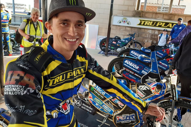 Sheffield is home to one of the country's top professional motorcycle speedway teams, last year's league cup winniners, the Sheffield Tigers, who race on Thursdays at Owlerton. PIctured is rider Jacl Holder in the pits.