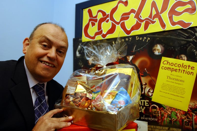 Chocolate time 16 years ago and Ray Spencer has a hamper to go to one lucky competition winner in South Tyneside. Was it you?